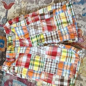 Plaid boys shorts